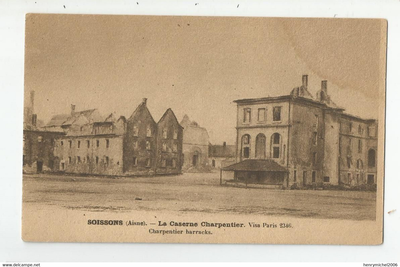 02 Aisne Soissons La Caserne Charpentier - Soissons