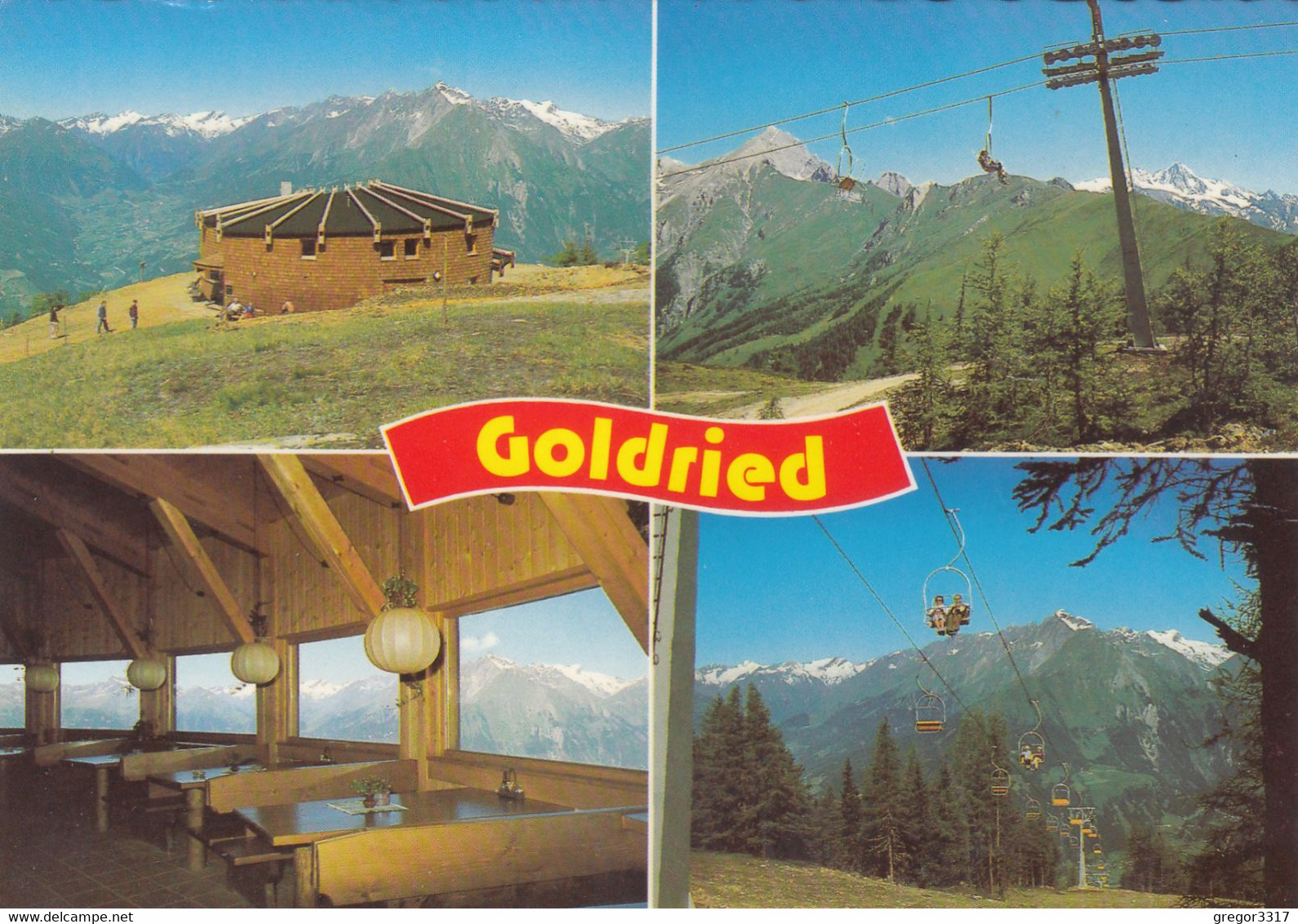 B4320) GOLDRIED - MATREI / Osttirol - Goldriedlift Bergstation 1972 - Matrei In Osttirol