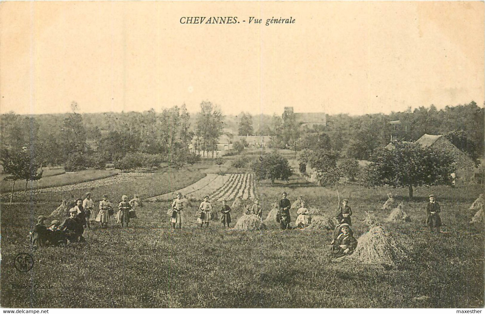 CHEVANNES Vue Générale - Chevannes