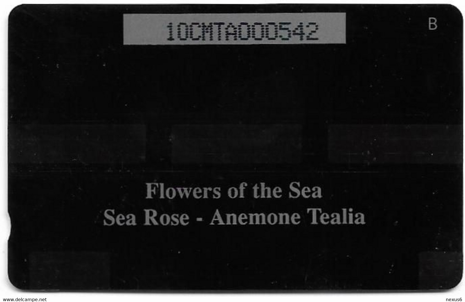 Montserrat - C&W (GPT) - Flowers Of The Sea, Sea Rose - 10CMTA - 1995, 10$, 5.000ex, Used - Montserrat