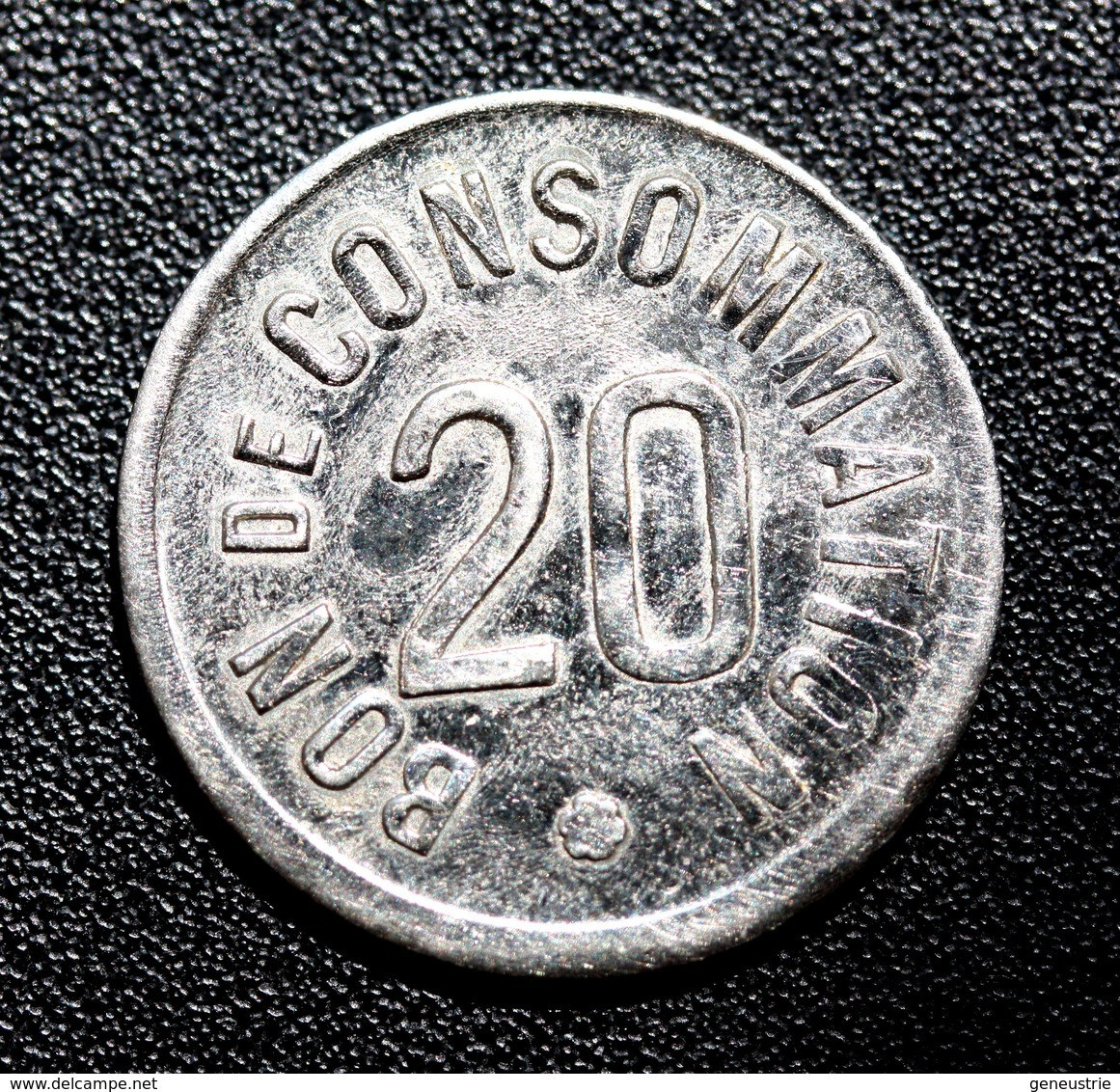 Jeton De Nécéssité "Bon De Consommation De 20c "LARIVE" French Emergency Token - Monétaires / De Nécessité