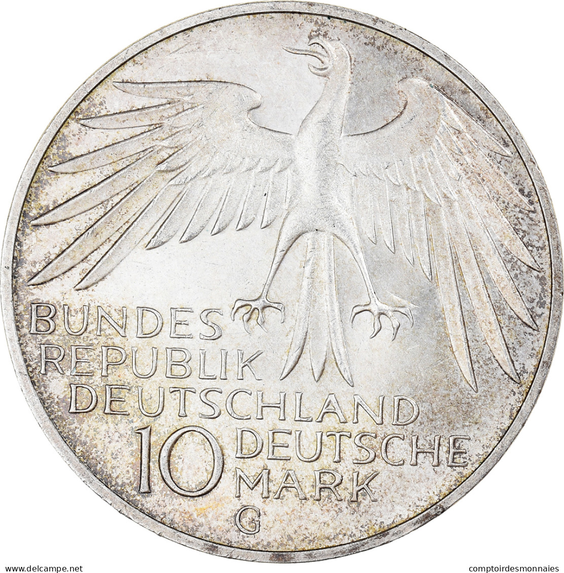 Monnaie, République Fédérale Allemande, 10 Mark, 1972, Karlsruhe, SUP+ - Conmemorativas