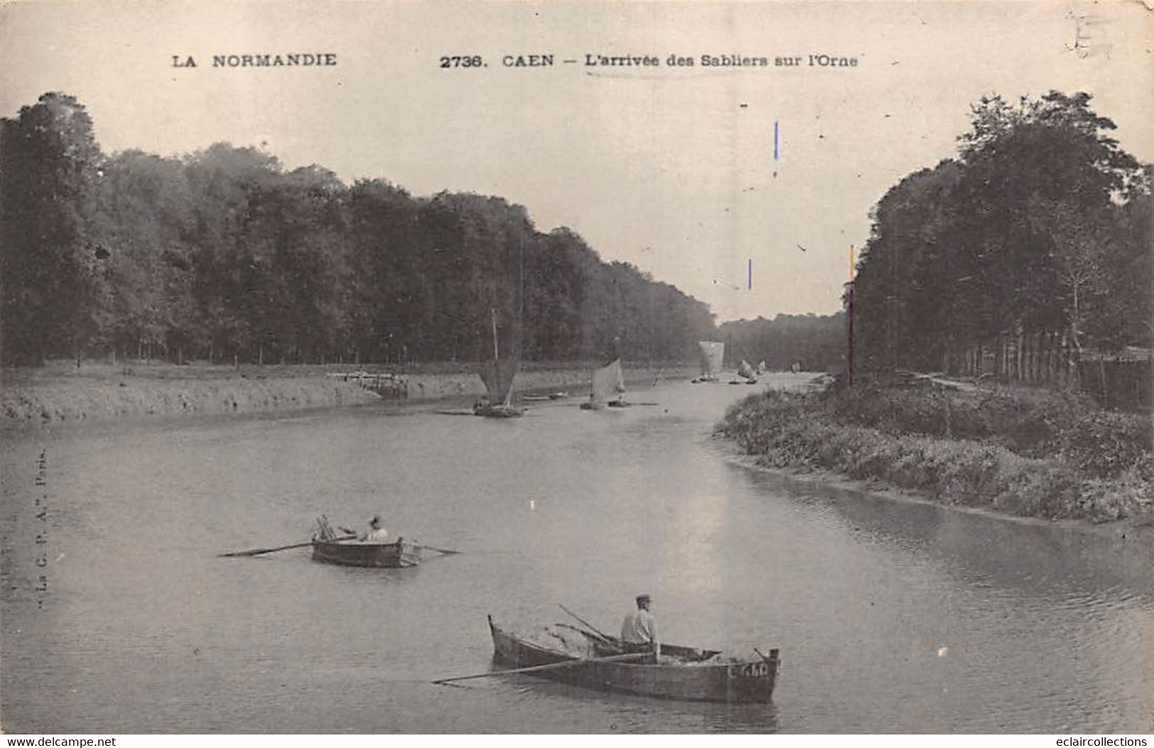 Caen       14        L'Arrivée Des Sabliers Sur L'Orne         (voir Scan) - Caen