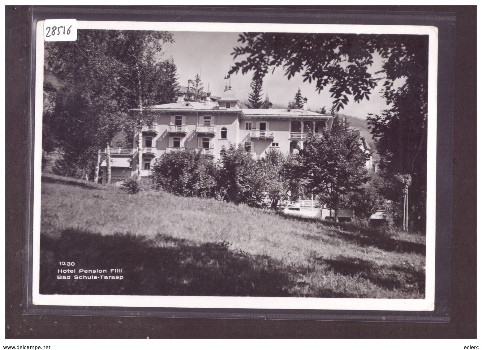 GRÖSSE 10x15cm - BAD SCHULS TARASP - HOTEL PENSION FILLI - TB - Tarasp