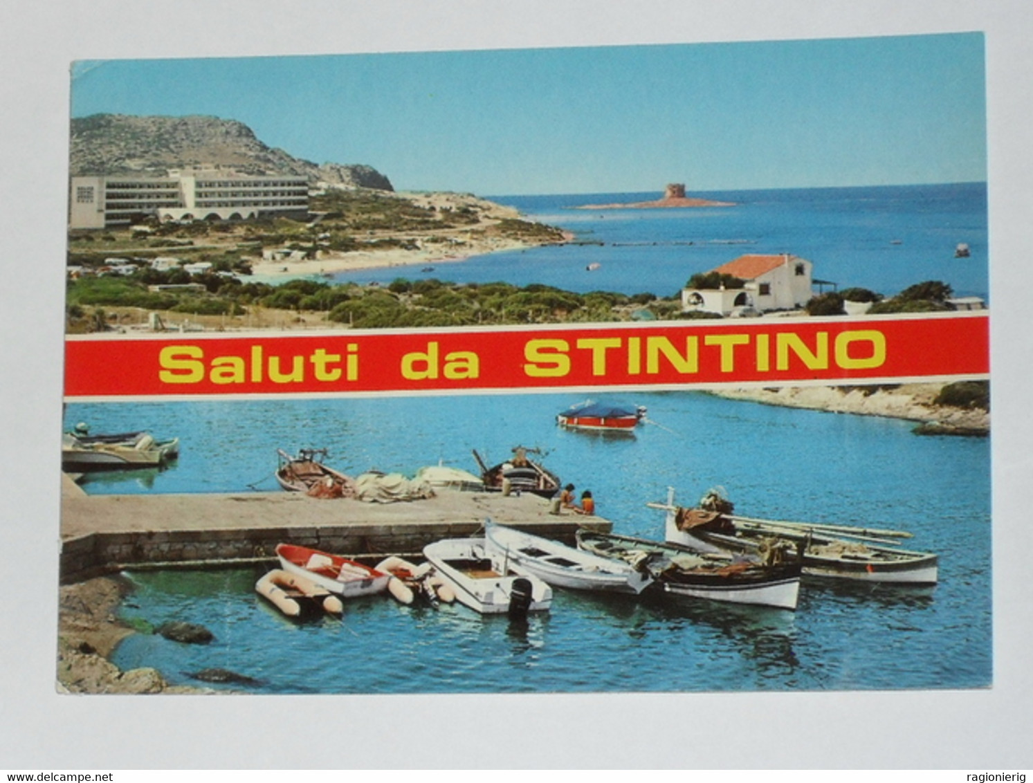 SASSARI - Saluti Da Stintino - Due Vedute - Panorama Del Mare Con Barche - Sassari