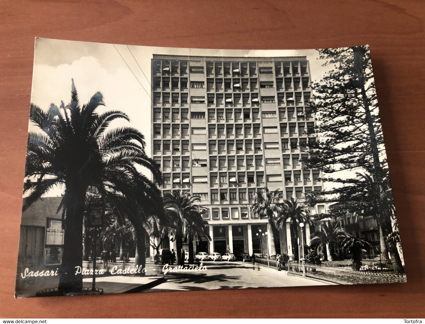 SASSARI PIAZZA CASTELLO GRATTACIELO  1960 - Sassari