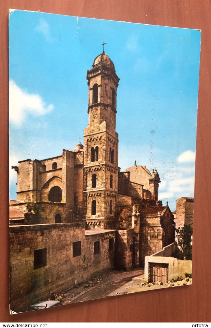 SASSARI CAMPANILE E ABSIDE DEL DUOMO  1967 - Sassari