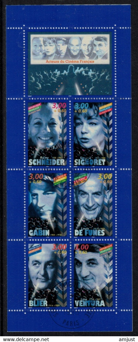 France // Carnets // Carnet Acteur De Cinéma Oblitéré No. BC3193 - People