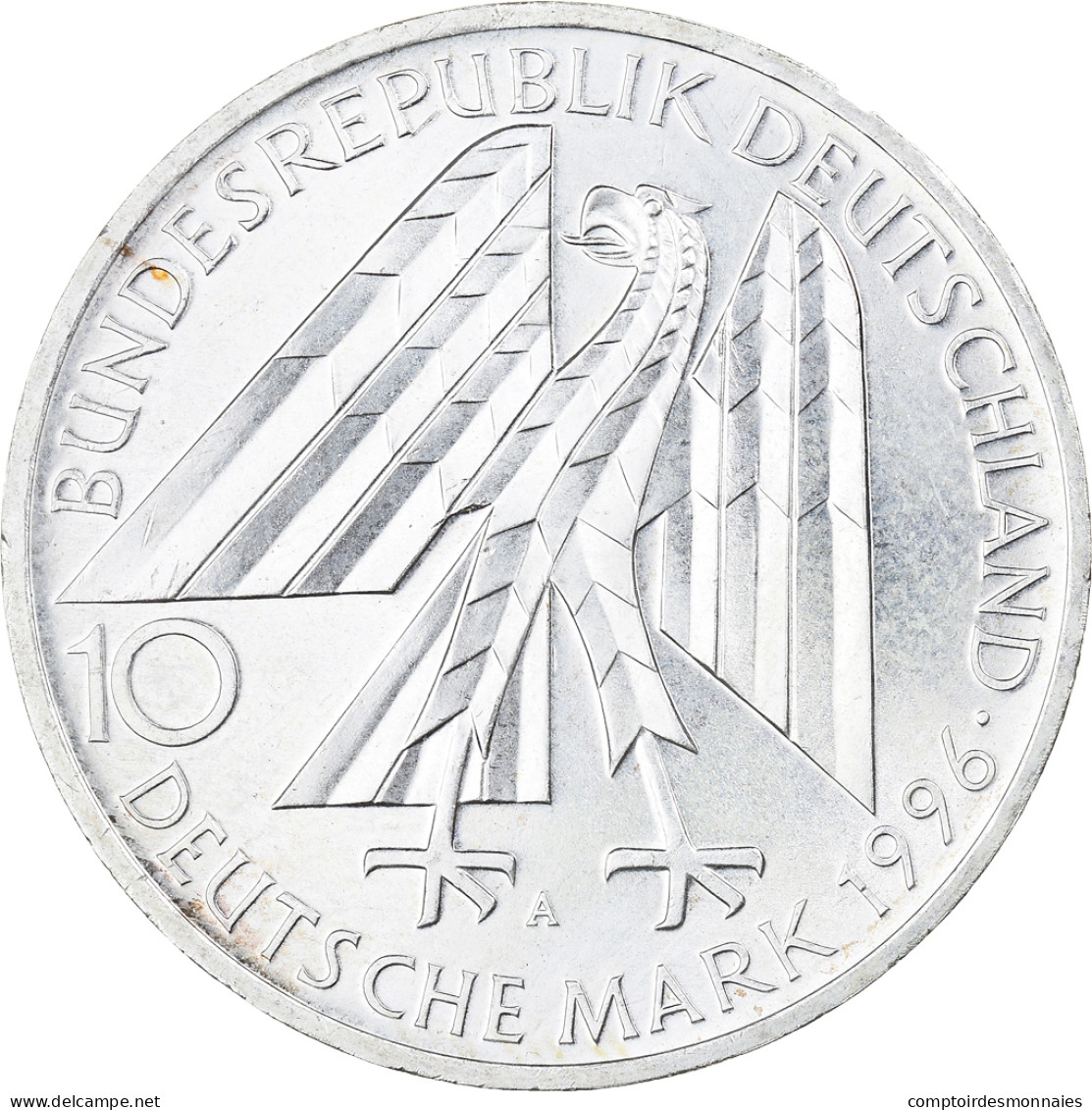 Monnaie, République Fédérale Allemande, 10 Mark, 1996, Berlin, Germany, SPL - Commemorations