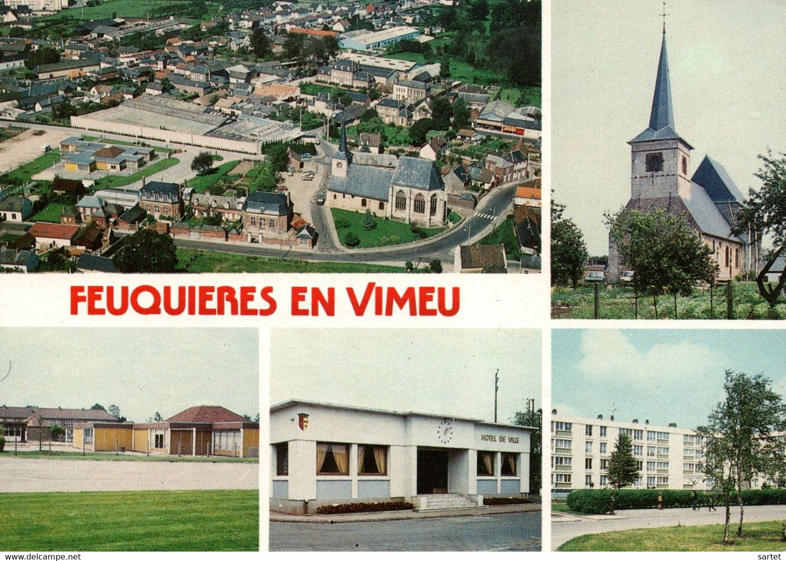 Feuquières-en-Vimeu - Panorama De La Ville - Feuquieres En Vimeu