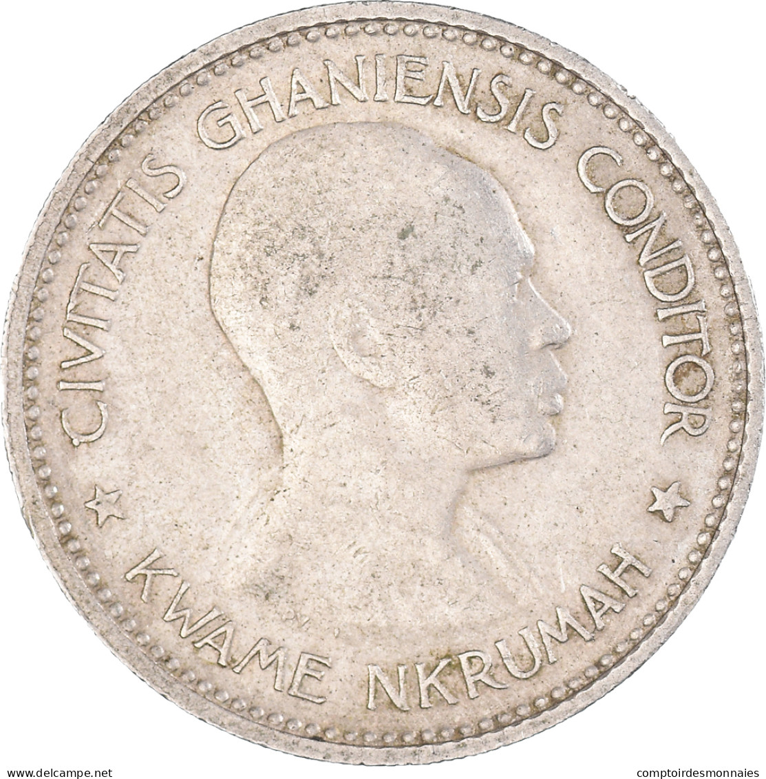 Monnaie, Ghana, 2 Shilling, 1958, TB+, Cupro-nickel, KM:6 - Ghana