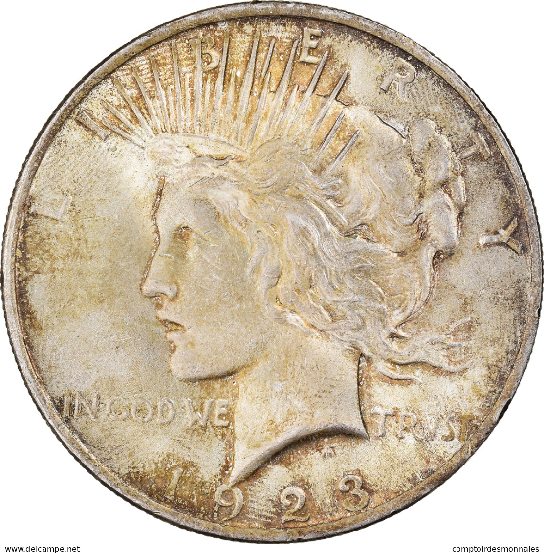 Monnaie, États-Unis, Peace Dollar, Dollar, 1923, U.S. Mint, Philadelphie, SUP - 1921-1935: Peace