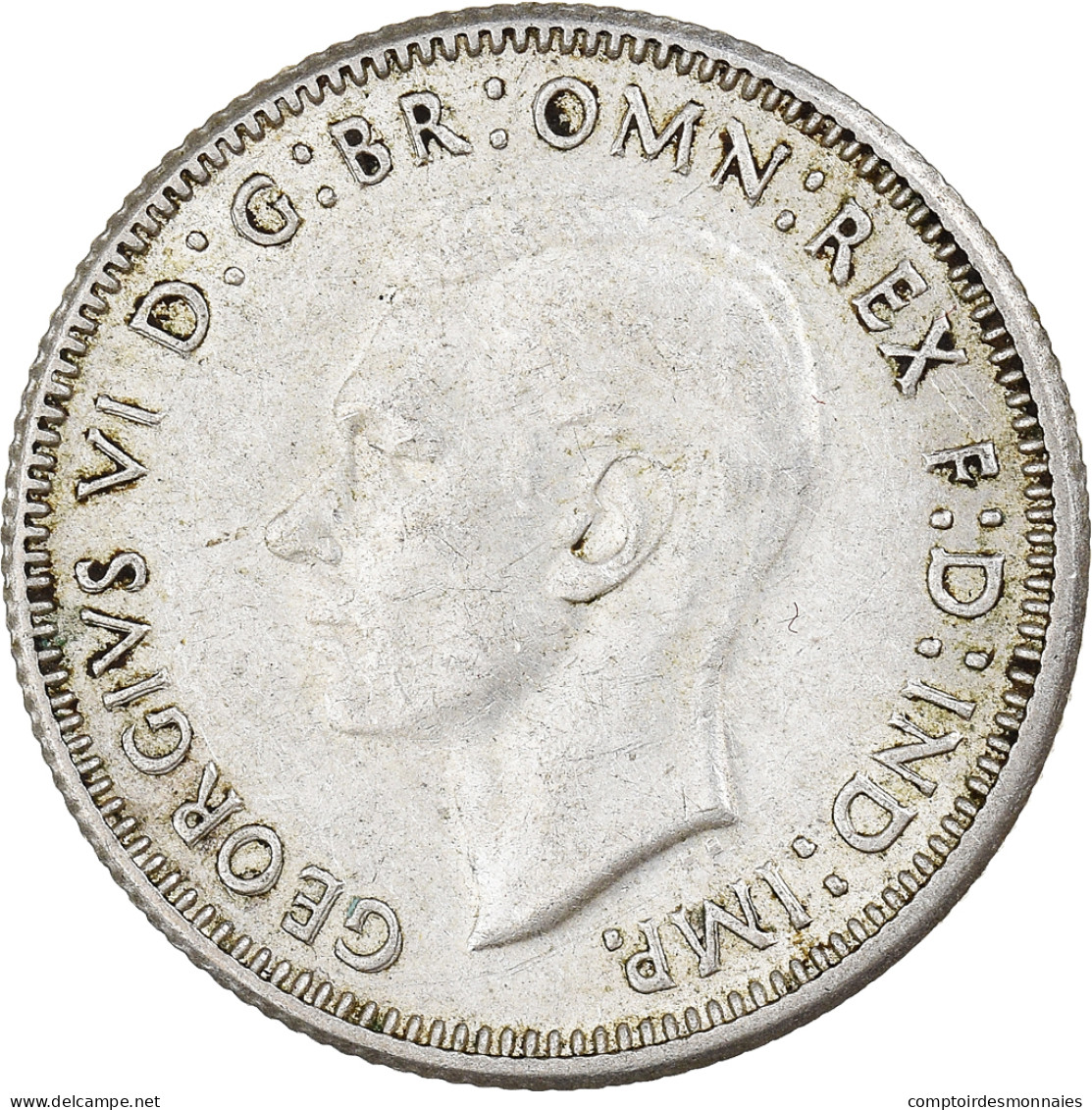 Monnaie, Australie, George VI, Shilling, 1946, Perth, TTB+, Argent, KM:39a - Shilling