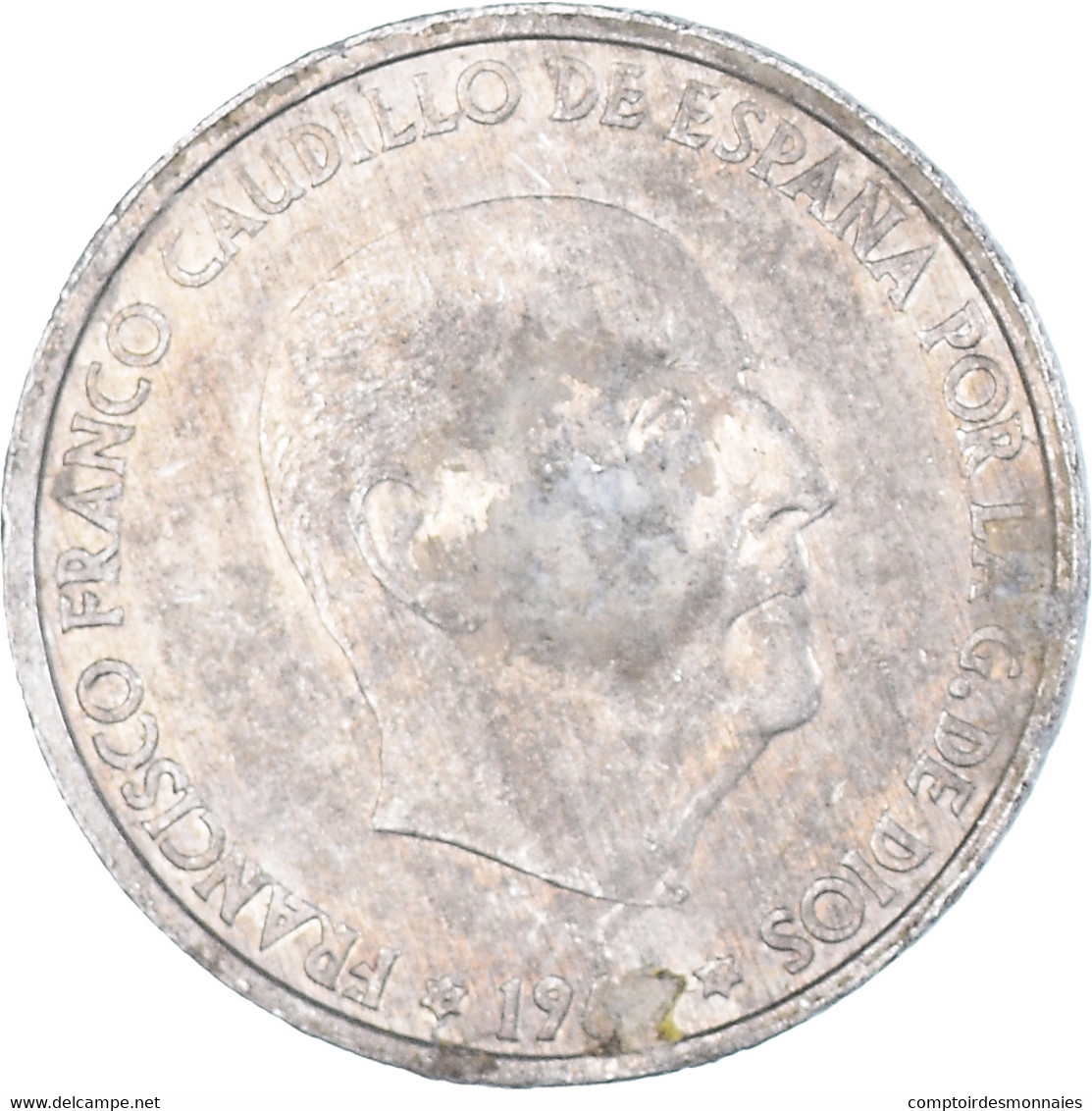 Monnaie, Espagne, 50 Centimos, 1967 - 50 Céntimos