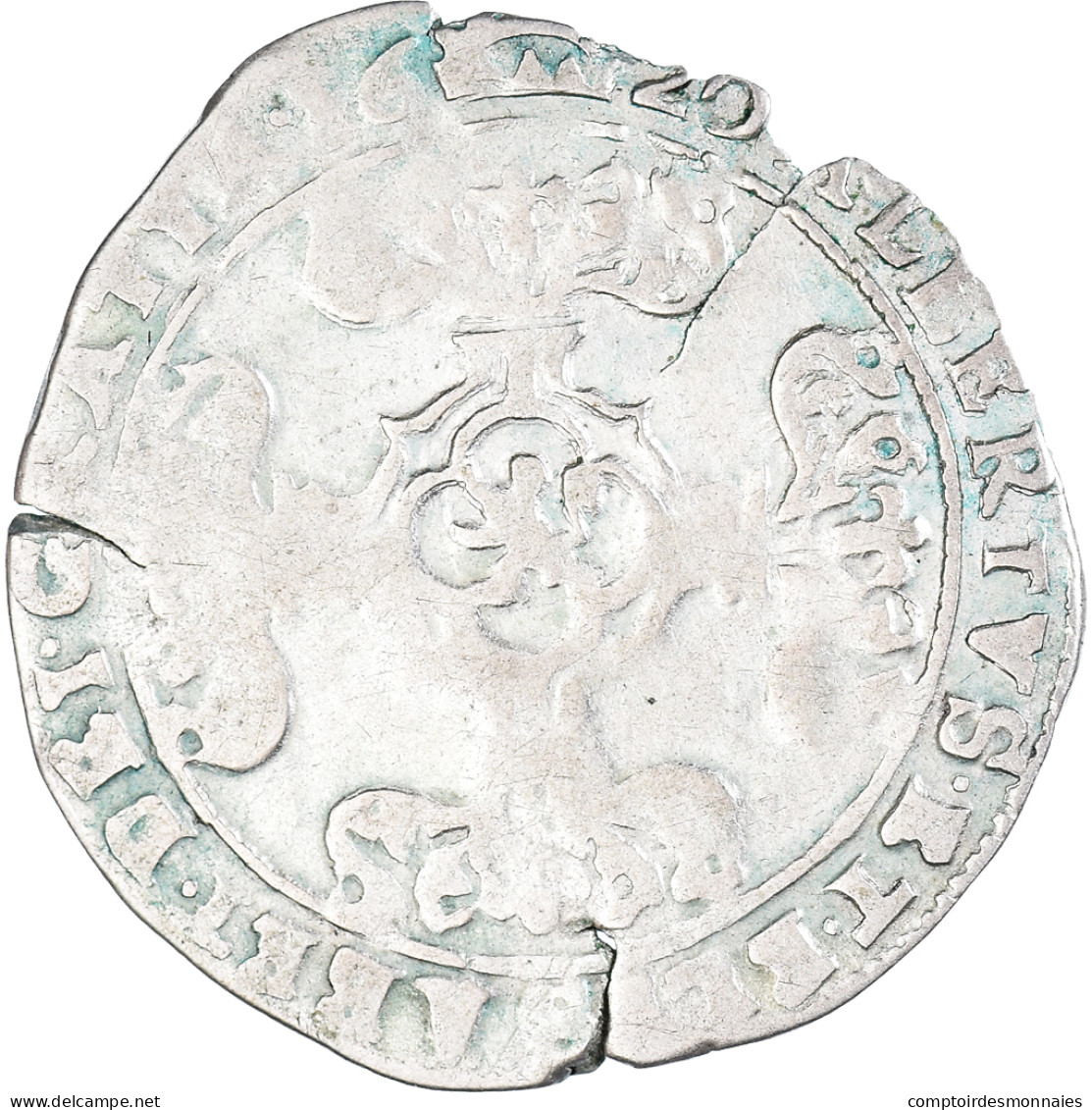 Monnaie, Pays-Bas Espagnols, Albert & Isabelle, 3 Patards, 1620, Bruges, TB - Pays Bas Espagnols