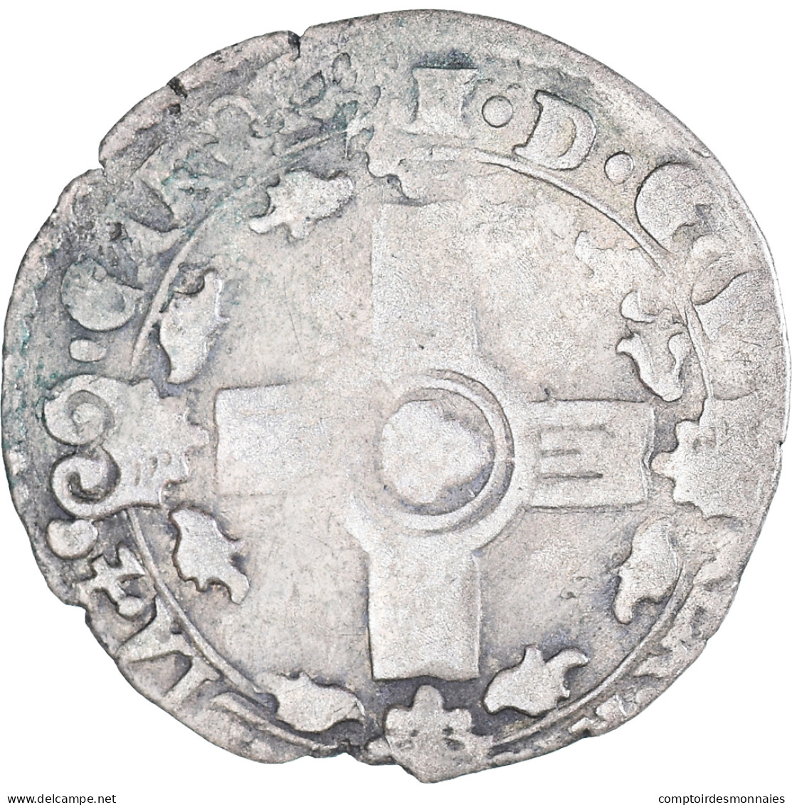 Monnaie, Pays-Bas Espagnols, Charles II, Patard, 1679 ?, Bruxelles, TB, Argent - Spanish Netherlands