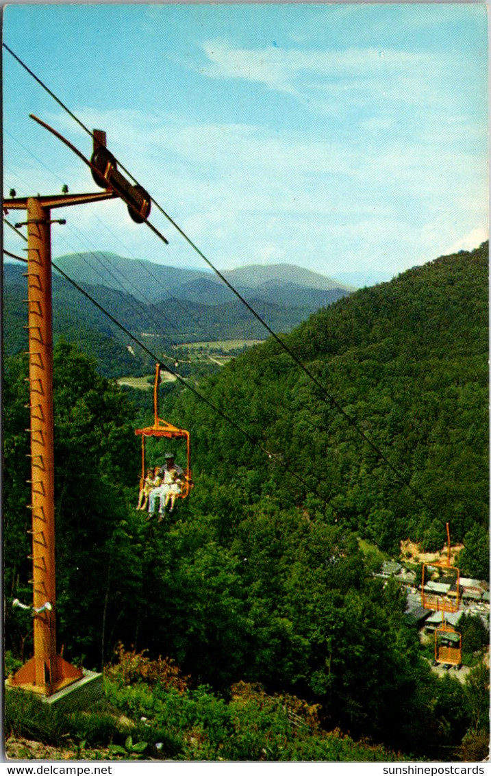 Tennessee Cherokee Indian Reservation The Cherokee Sky High Chair Lift - Smokey Mountains