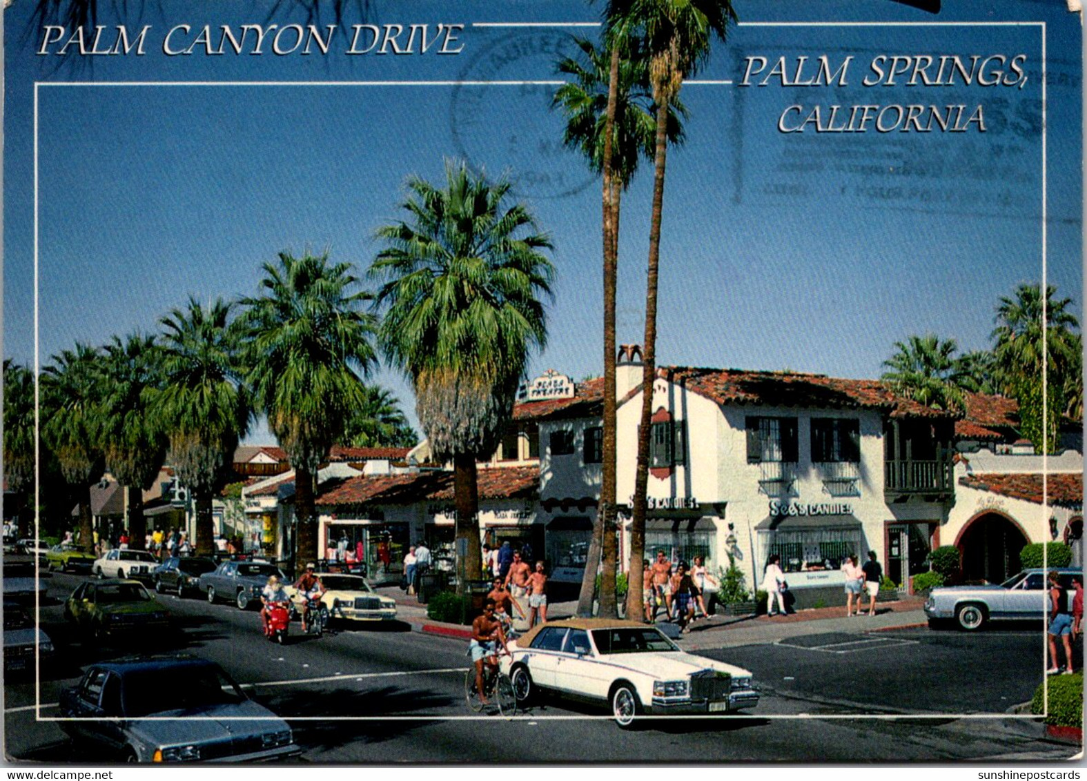 California Palm Springs Palm Canyon Drive 1987 - Palm Springs