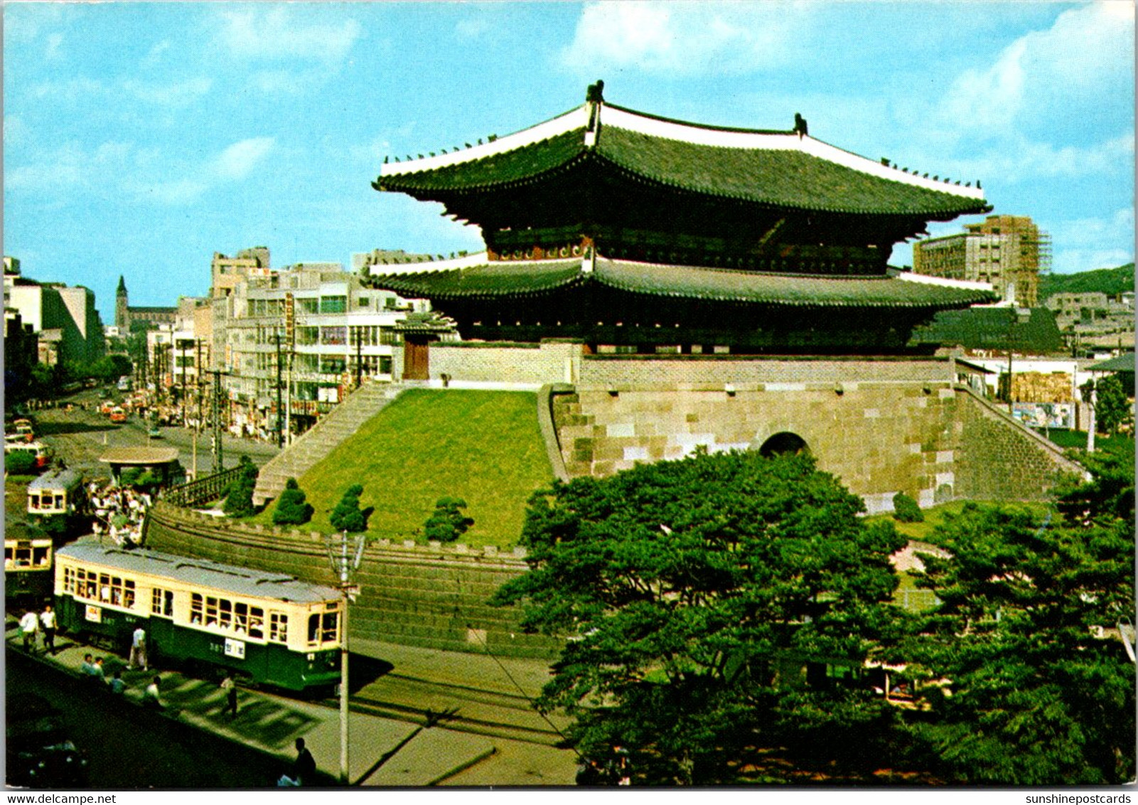 Korea Seoul South Gate - Corée Du Sud