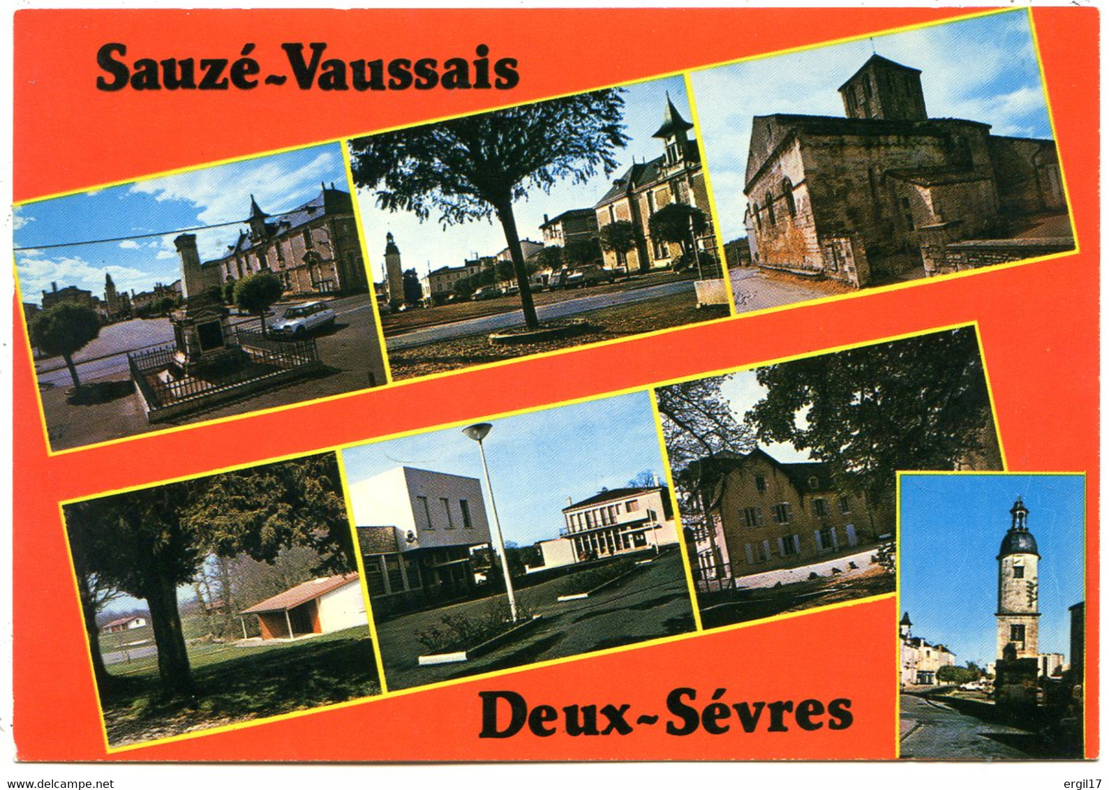 79190 SAUZÉ-VAUSSAIS - Multivues De La Commune - Sauze Vaussais