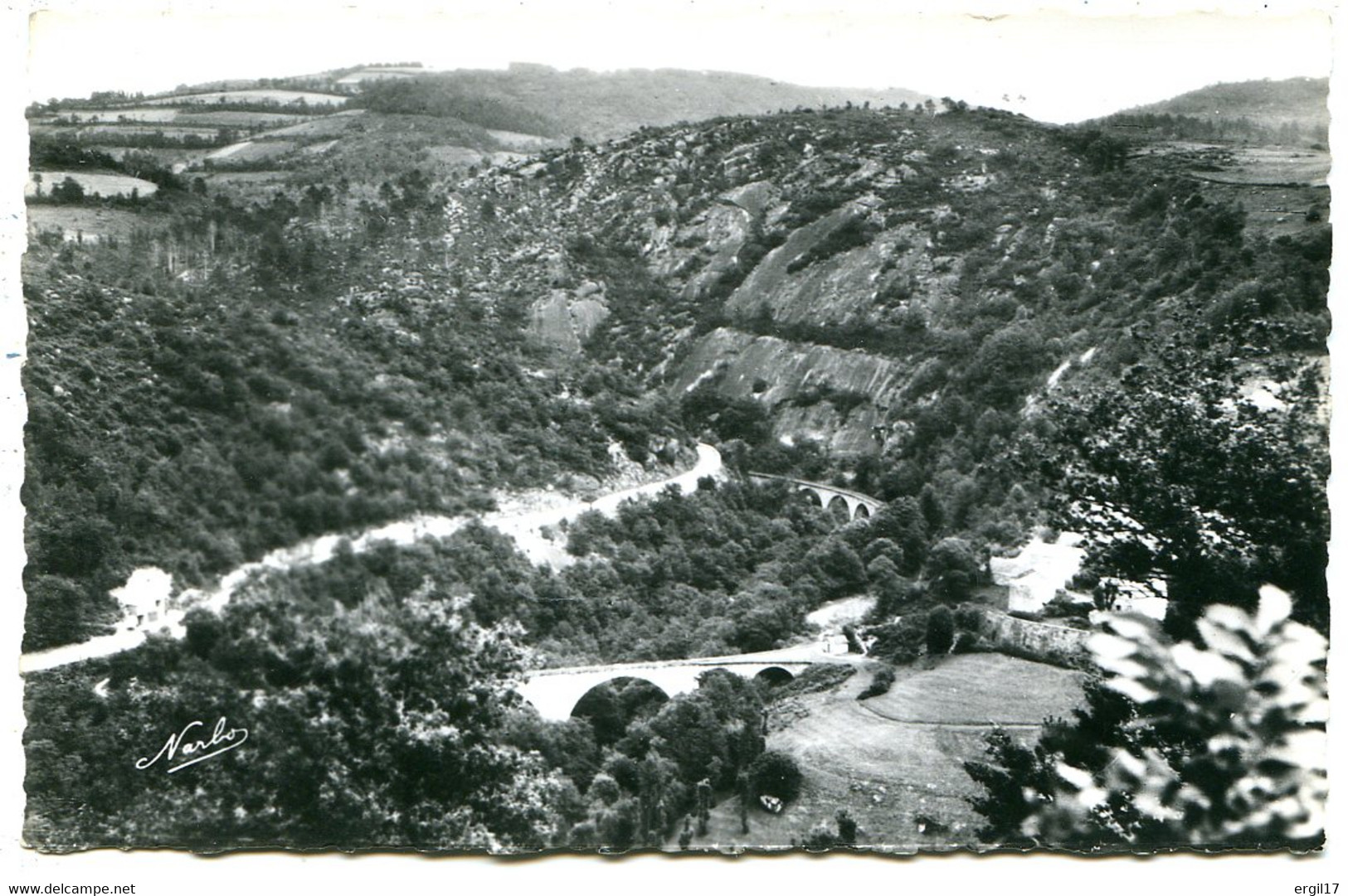 81330 VABRE - Viaducs Du Bouïssas - Ligne Chemins De Fer Départementaux Du Tarn - Photo Bromure - Vabre