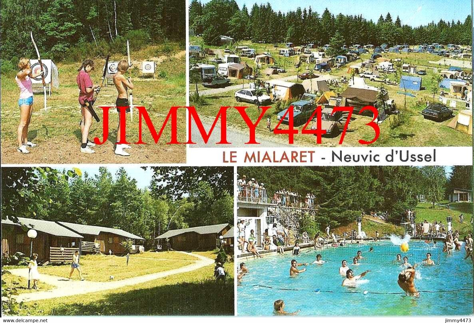 CPM - VILLAGE DE VACANCES DU MIALARET - NEUVIC D' USSEL (Corrèze) - Edit. BOS  Ytrac - Ussel