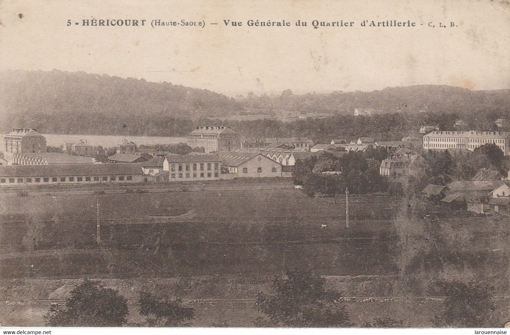 70 - HERICOURT - Vue Générale Du Quartier D' Artillerie - Héricourt