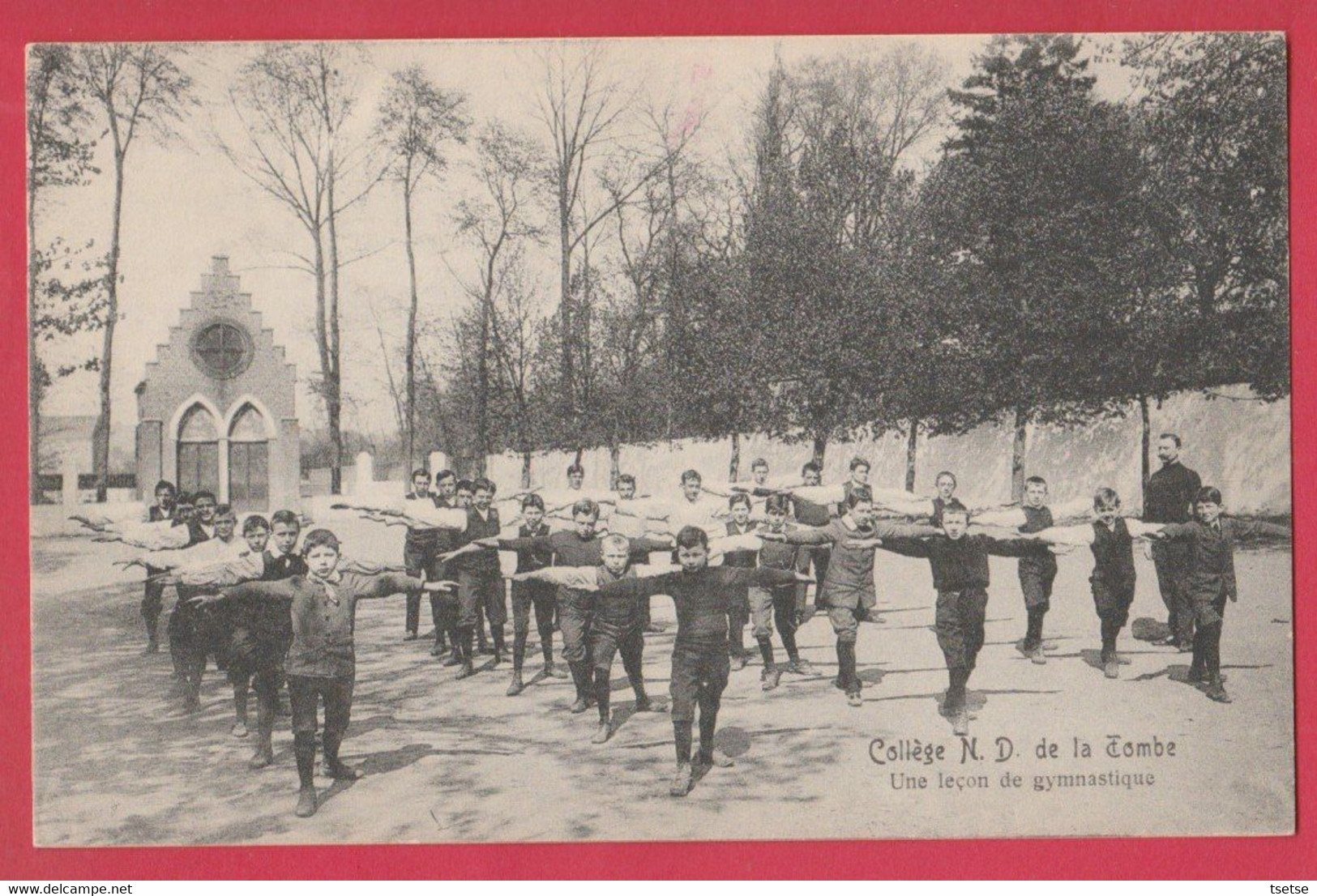 Tournai / Kain -  Collège N.D. De La Tombe - Une Leçon De Gymnastique ( Voir Verso ) - Tournai