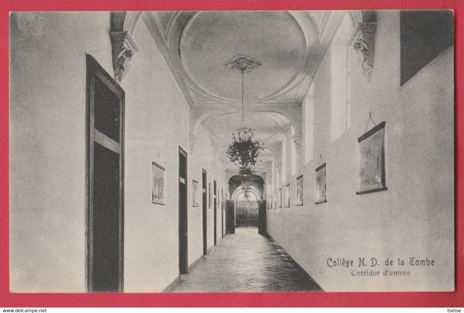 Tournai / Kain -  Collège N.D. De La Tombe - Corridor D'entrée ( Voir Verso ) - Tournai