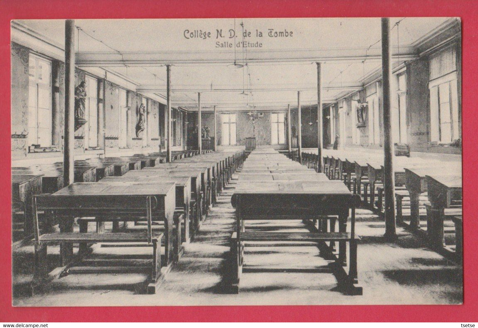 Tournai / Kain -  Collège N.D. De La Tombe - Salle D'Etude ( Voir Verso ) - Tournai