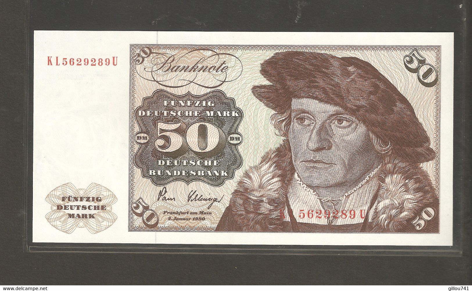 République Fédérale D'Allemagne, 50 Deutsche Mark,1980 - Altri & Non Classificati