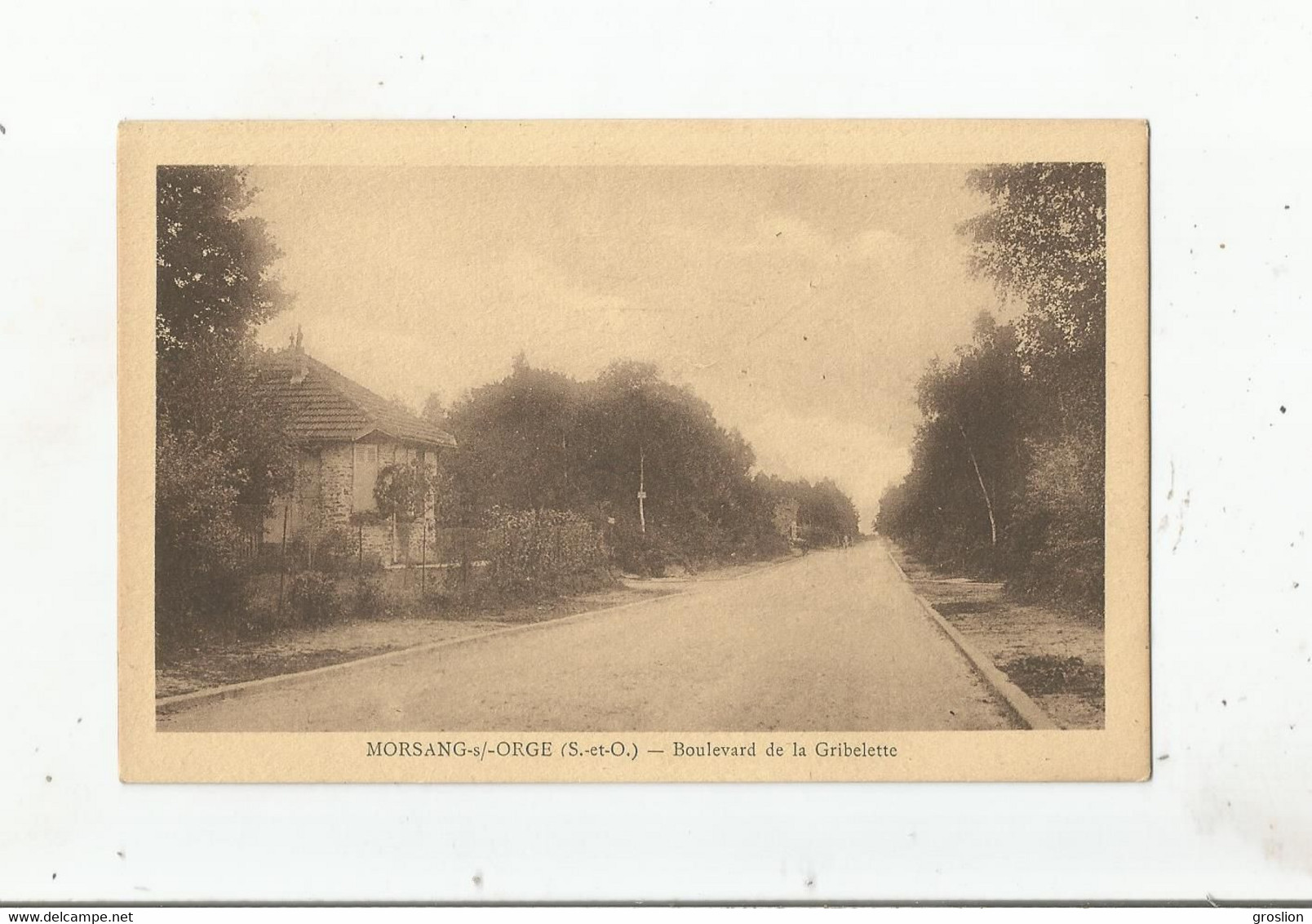 MORSANG SUR ORGE (S ET O) BOULEVARD DE LA GRIBELETTE - Morsang Sur Orge