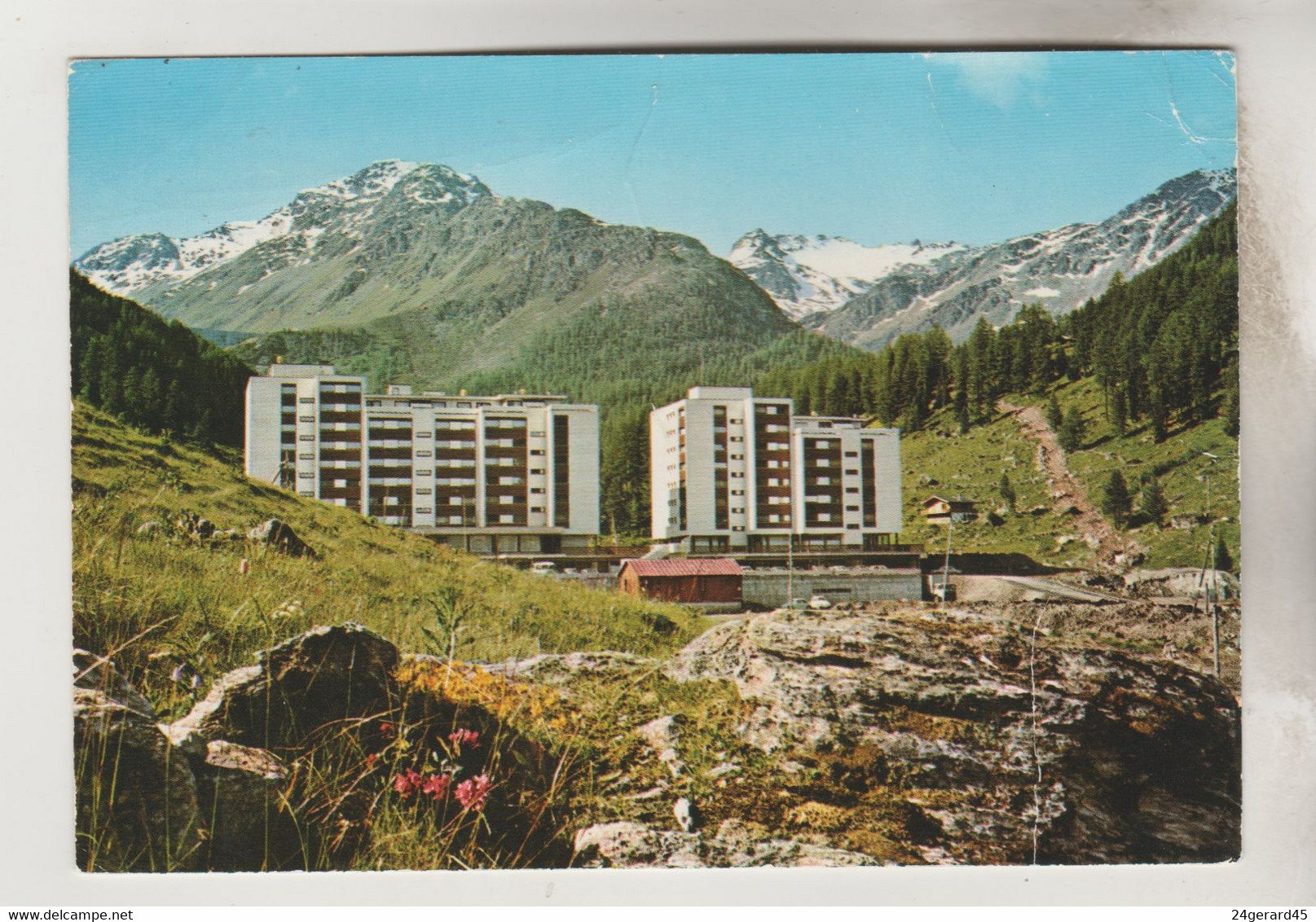 CPSM NENDAZ (Suisse- Valais) - SUPER NENDAZ 1700 M Avec Vue Sur Le Bec Des Etagnes 2870 M - Nendaz