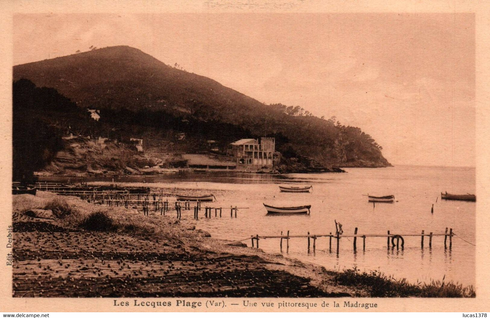 83 / LES LECQUES / VUE PITTORESQUE DE LA MADRAGUE - Les Lecques