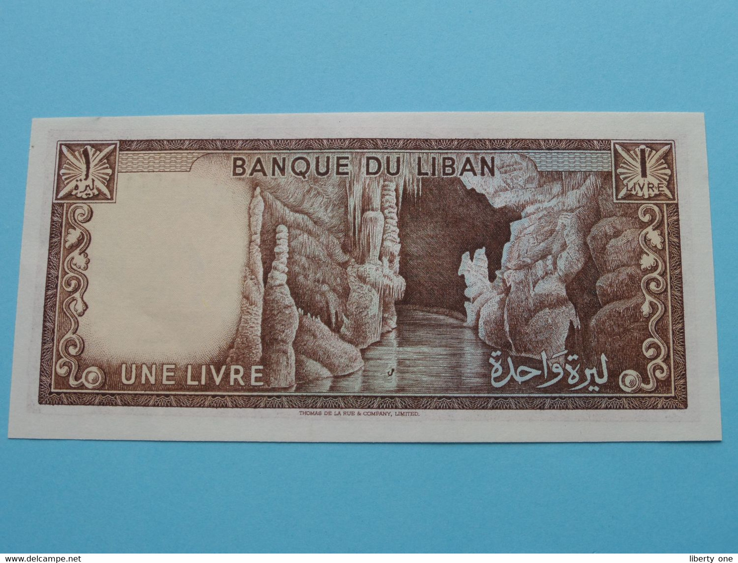 UNE (1) LIVRE > Banque Du LIBAN ( For Grade, Please See Photo ) UNC ! - Líbano