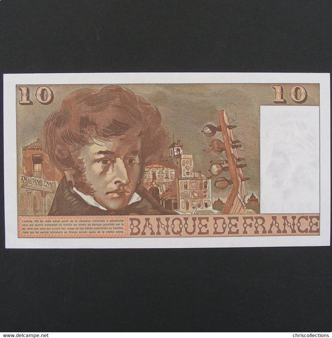 10 Francs Berlioz 2.1.1976 , SUP - 10 F 1972-1978 ''Berlioz''