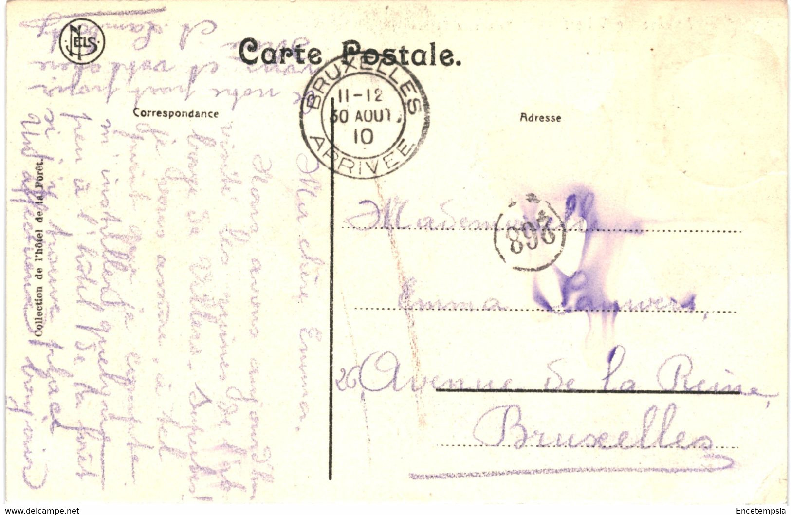 CPA -Carte Postale  Belgique-Villers-la-Ville Abbaye  Façade De L'église 1910 VM52630 - Villers-la-Ville