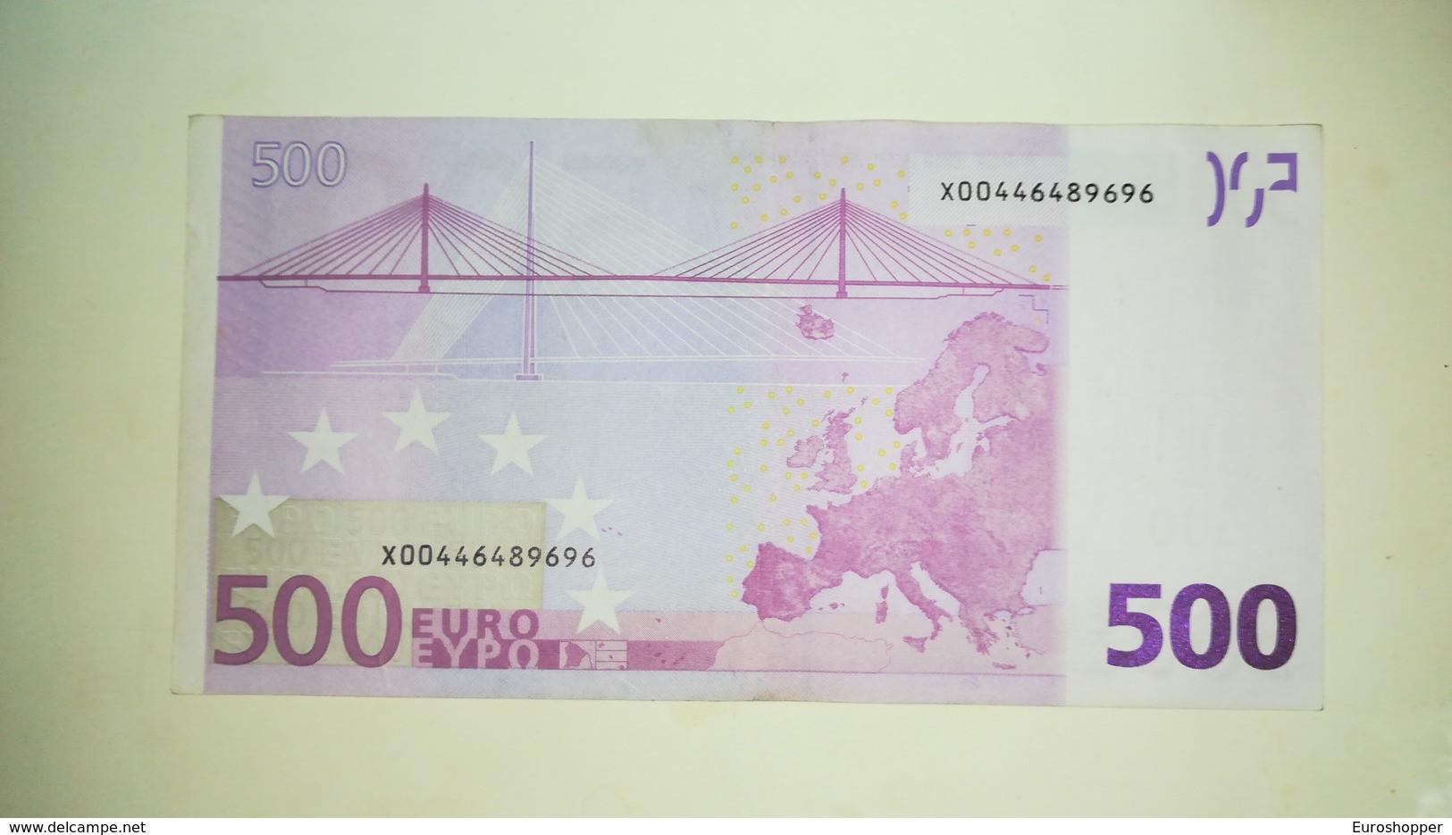 EURO-GERMANY 500 EURO (X) R001 Sign DUISENBERG - 500 Euro