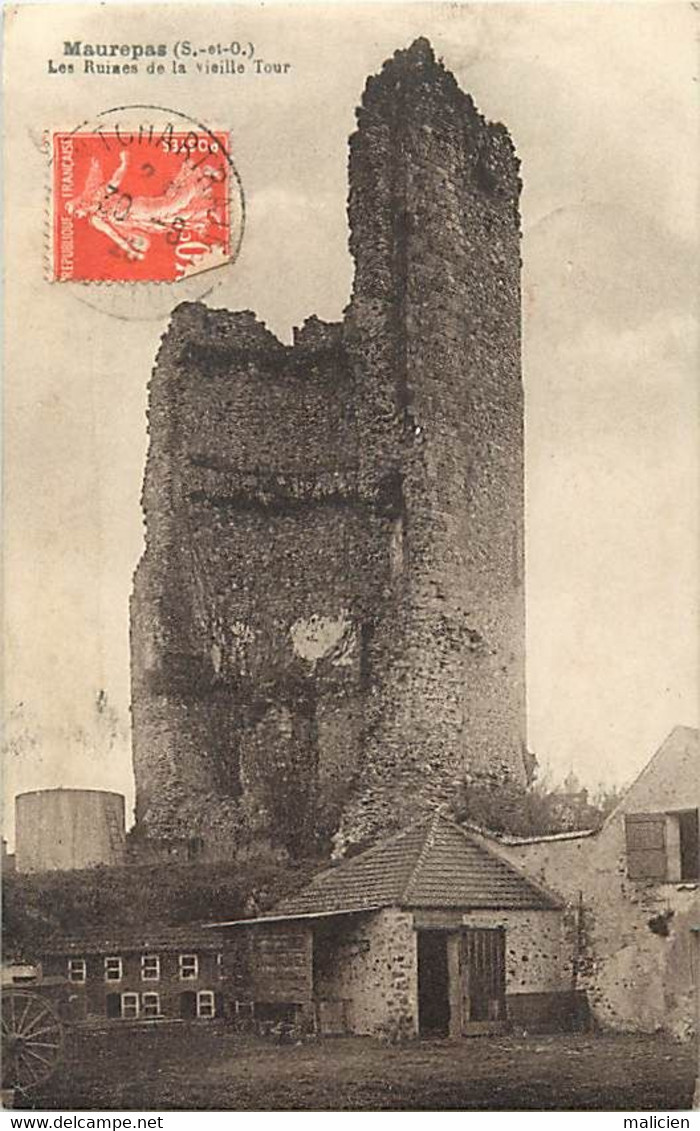 - Dpts Div. -ref-BD879- Yvelines - Maurepas - Ruines De La Vieille Tour - Tours - - Maurepas