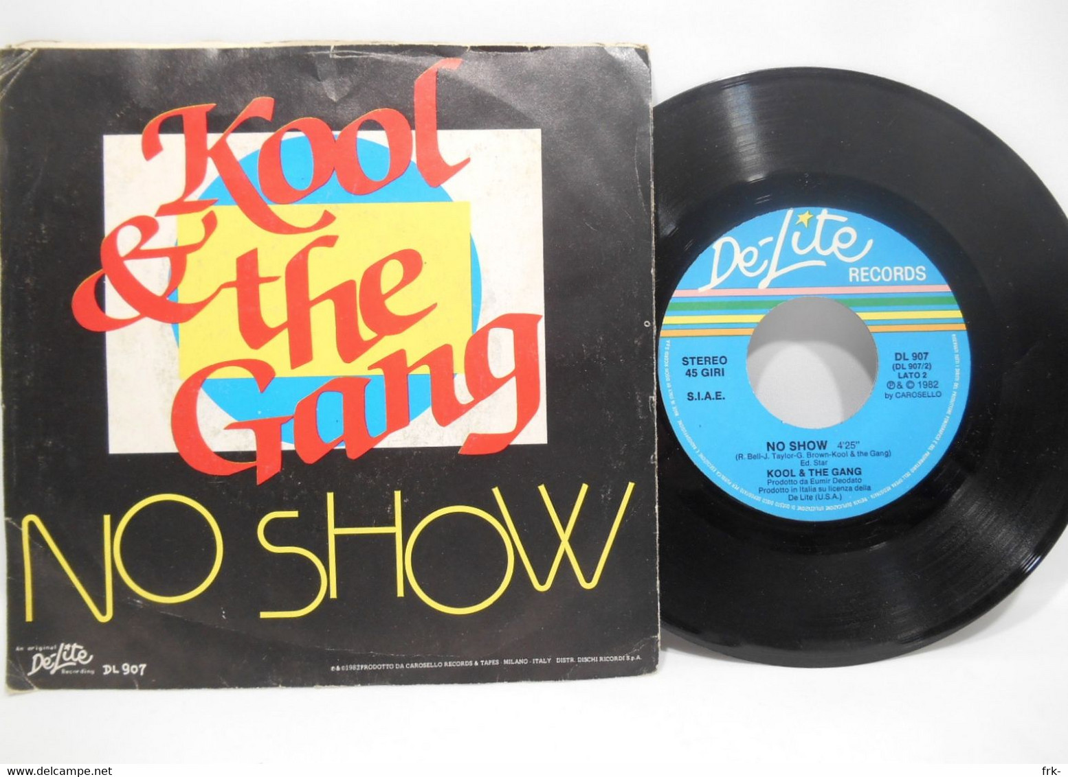 Kool E The Gang - No Show \ Big Fan - 45 T - Maxi-Single