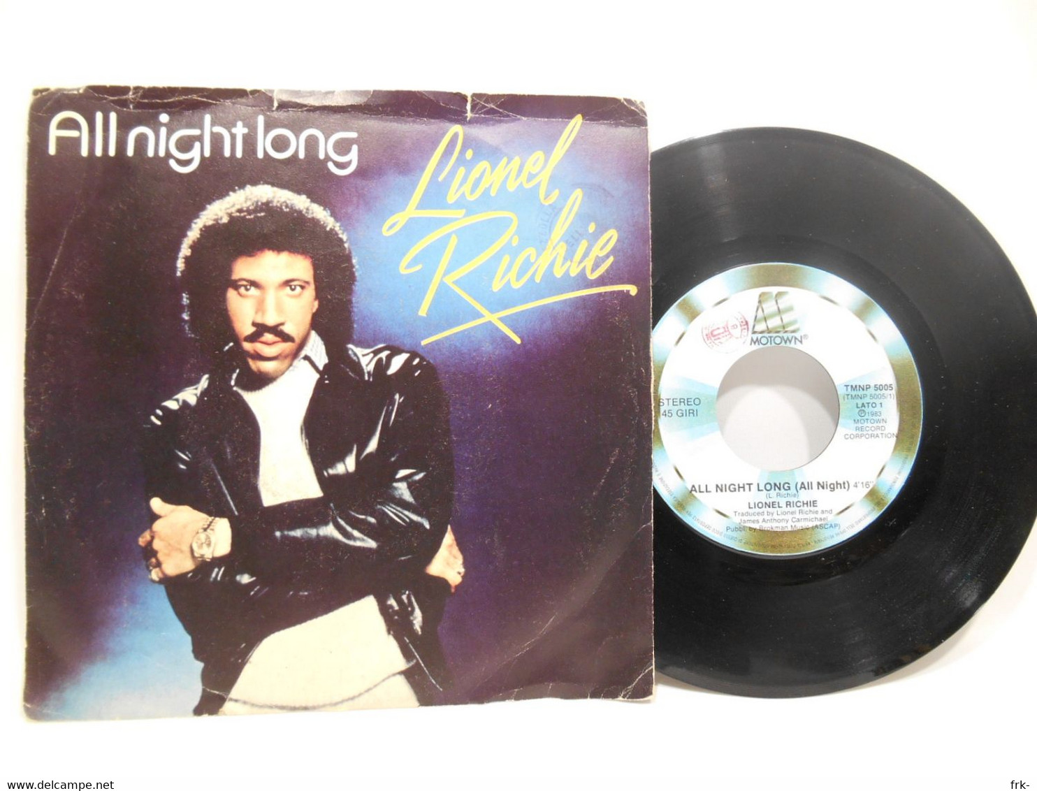 Lionel Richie - All Night Long - 45 T - Maxi-Single