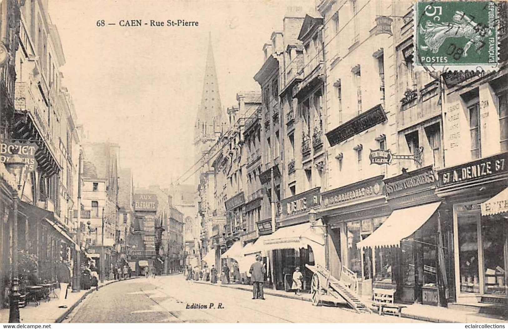 Caen       14           Rue Saint Pierre     Commerces      (voir Scan) - Caen