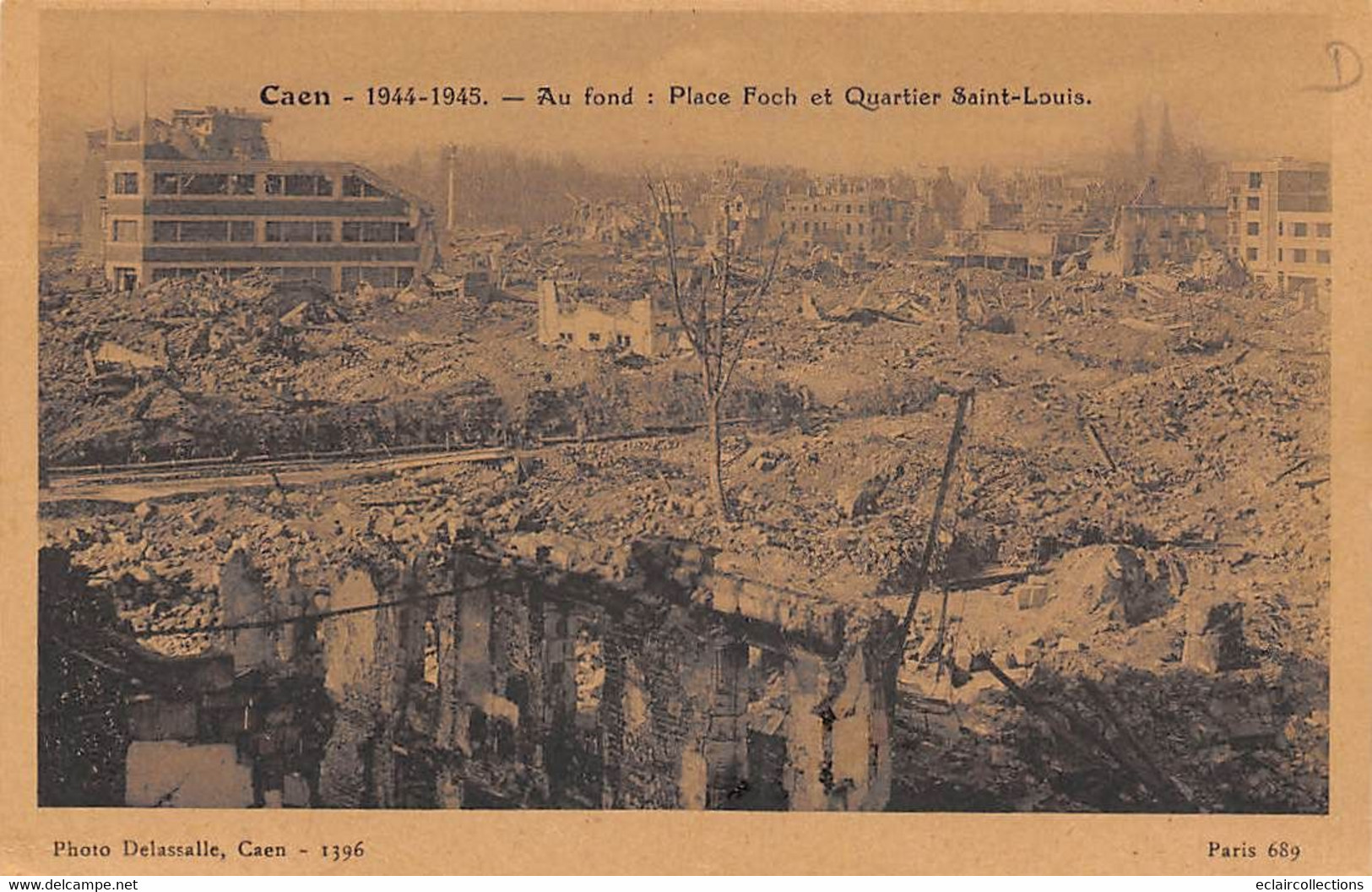 Caen       14         Lot De 10 Cartes Sur Les Bombardements    (voir Scan) - Caen