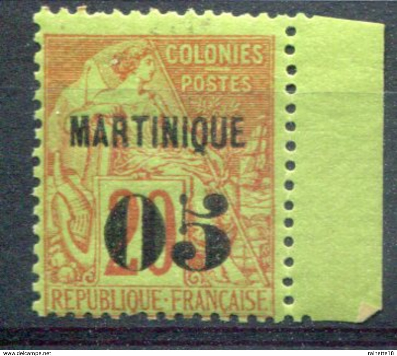 Martinique           11 * - Unused Stamps