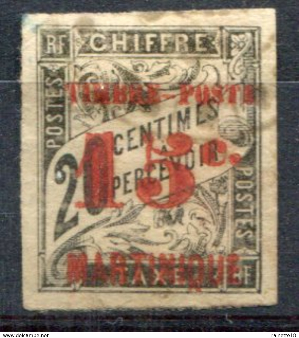 Martinique         25  Oblitéré Signé - Used Stamps