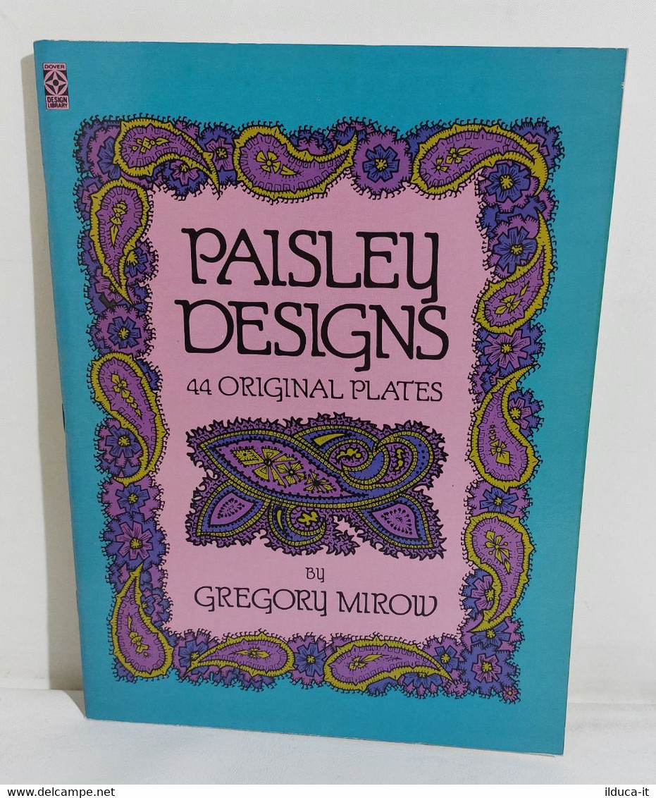 I107286 Gregory Mirow - Paisley Designs - 44 Original Plates - Dover - Belle-Arti