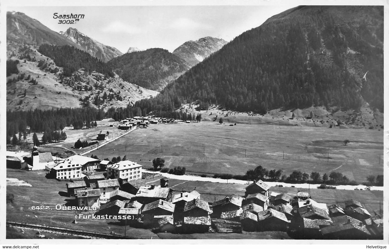 Oberwald Furkastrasse Saashorn - Oberwald