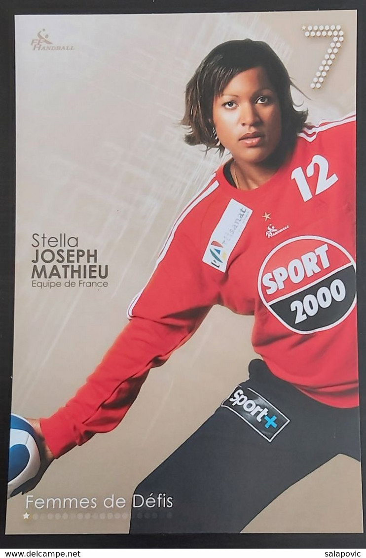 Stella Joseph Mathieu France Handball National Team   SL-2 - Handball