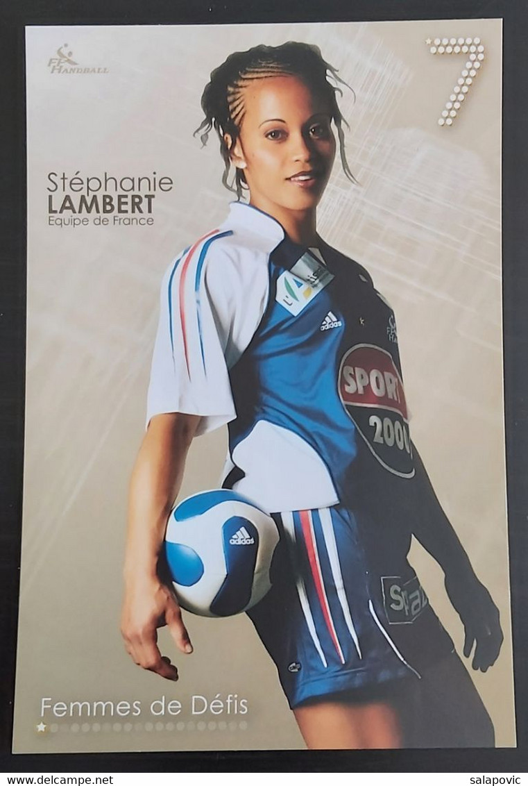 Stephanie Lambert France Handball National Team   SL-2 - Handball