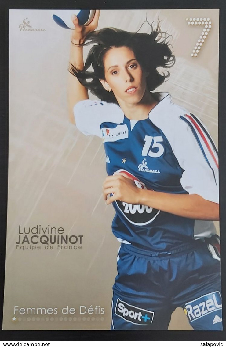 Ludivine Jacquinot France Handball National Team   SL-2 - Balonmano